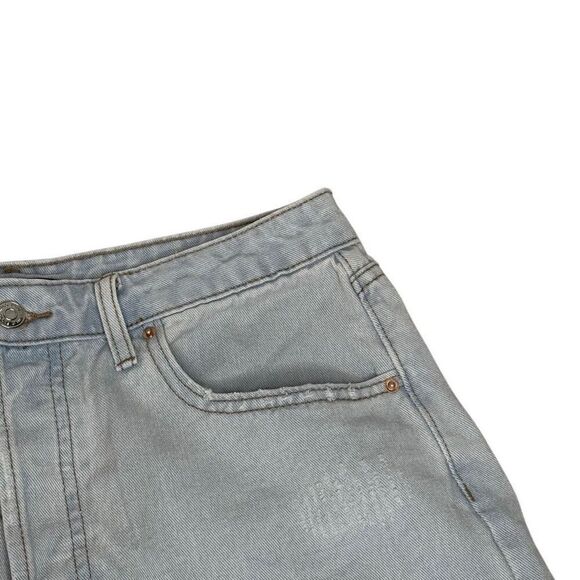 Wild Fable NWT light wash super high rise cutoff shorts size 10 - Picture 7 of 11